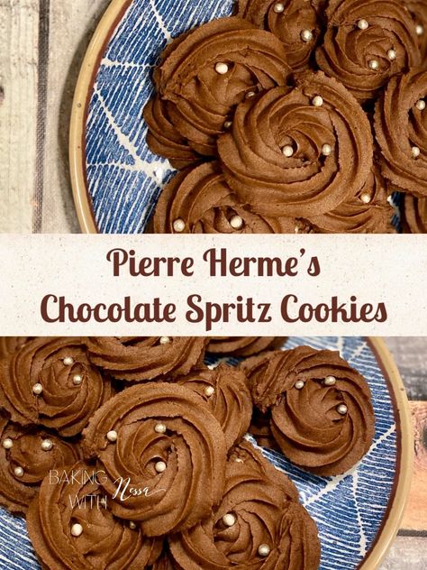 Spritz Cookies With Jam, Shortbread Spritz Cookies, Chocolate Spritz Cookie Recipe, Spritz Cookie Decorating Ideas, Flavored Spritz Cookies, Pressed Cookies Recipe, Spritz Cookies Recipes Best, Spritzer Cookies, 2023 Cookies