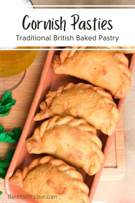 Cornish Hand Pies, Fruit Pasties Recipes, Meat Turnovers With Pie Crust, Meat Filled Pastry, Beef Turnovers Meat Pies, Handheld Pies Savory, Hand Held Meat Pies, Scottish Meat Pies, Hand Held Dinner Ideas