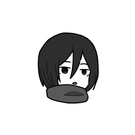 Anime Small Sketch, Small Anime Doodles, Easy Anime Doodles, Mini Gojo Drawing, Aot Anime Drawings Easy, Anime Doodles Simple, Mikasa Tattoo, Mikasa Doodle, Chibi Mikasa