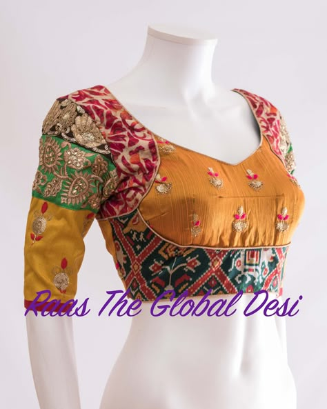 Katori Blouse, Designer Saree Blouses, Choli Blouse Design, Long Blouse Designs, Blouse Designs High Neck, Cotton Blouse Design, Saree Blouses Online, Indian Clothing Store, Backless Blouse Designs