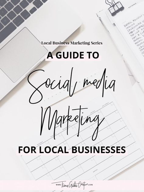 Local Business Marketing Series: A Guide To Social Media Marketing For Local Businesses | Fiona Gobbo Creative Spray Tan Business Marketing, Business Quotes Marketing, Business Marketing Design, Local Business Marketing, Marketing Solved, Creative Mom, Local Marketing, Business Marketing Plan, Small Business Social Media