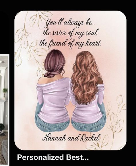 My Best Friend Is My Sister, Another Name For Best Friend, 10 Best Friends Pictures, Sister Drawings Cute, Best Friend Like Sister Quotes, Best Friend Birthday Coming Soon, Happy Birthday Soul Sister Quotes, Birthday Soul Sister, Soul Sister Gifts