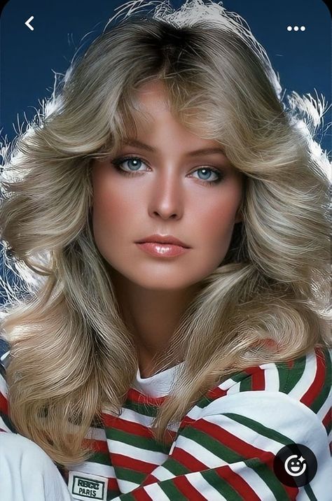 Farah Fawcett Hair, Farrah Fawcet, Blonde Actresses, Farrah Fawcett, Long Blonde, Long Blonde Hair, Vintage Beauty, Beautiful Eyes, Hair Looks