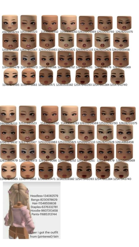 Cheeks Code Bloxburg, Bloxburg Cheeks Head Code, Face Code For Brookhaven, Eyelashes Roblox Code, Faces Bloxburg Codes, Bloxburg Lashes Code, Bloxburg Face Codes, Face Swap App, Roblox Sign Up