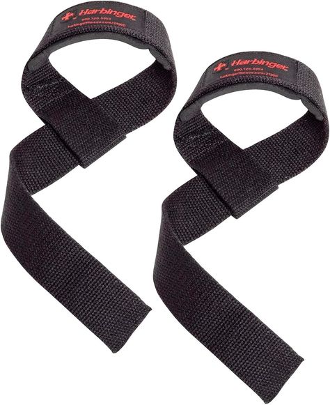 Harbinger Padded Cotton Lifting Straps with NeoTek Cushioned Wrist (Pair) Powerlifting Training, Wrist Exercises, Lifting Straps, Workout Gloves, Wrist Wrap, Wrist Support, Workout Machines, Weights Workout, Powerlifting