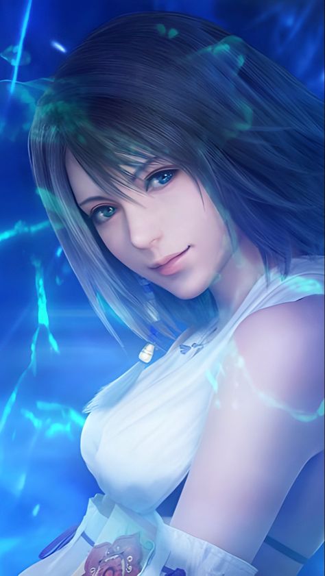 Ff Brave Exvius, Yuna Cosplay, Yuna Final Fantasy, Tidus And Yuna, Final Fantasy Artwork, Final Fantasy X, Final Fantasy Art, Beautiful Wallpapers Backgrounds, Final Fantasy Xv