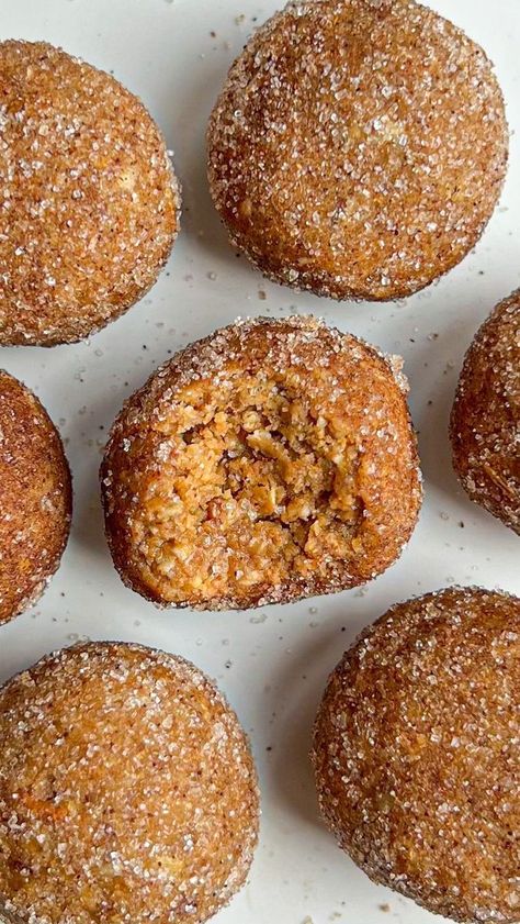 Divya Sharma | Healthy Recipes on Reels | Churro Protein Balls, Tumeric Protein Balls, Banana Bread Protein Balls, Peanut Butter Protein Balls Chia Seeds, Minimalist Baker Energy Balls, Protein Bar Recipes, Gluten Free Sugar Free, Energy Bites, Fried Food