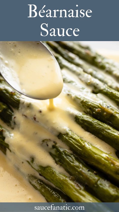 Jazz up your meal with this tasty béarnaise sauce. You'll never reach for bottled steak sauce again! Bernaise Sauce, Taco Sauce Recipes, Béarnaise Sauce, Italian Gravy, Fish Taco Sauce, Gluten Free Sauces, Bearnaise Sauce, Cream Sauce Recipes, Taco Sauce