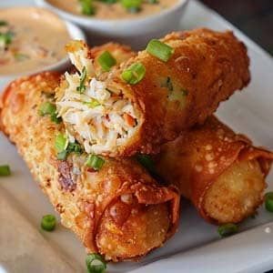 Crab Cake Egg Rolls Recipe - Masters of Kitchen Lobster Egg Rolls, Crab Cake Eggrolls, Crab Cake Eggroll Recipe, Crab Cake Egg Rolls Recipes, Crab Cakes Egg Rolls, Crab Eggroll Recipe, Crabmeat Eggrolls, Crab Cake Egg Rolls, Crab Egg Rolls