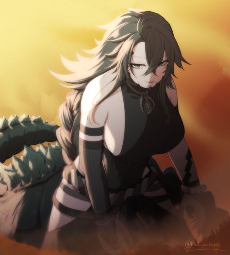 Godzilla Comics, Female Monster, Tomboy Art, Bleach Fanart, Anime Monsters, Dragon Girl, Kaiju Art, Kaiju Monsters, Mecha Anime