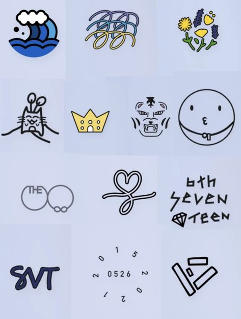 Kpop Tattoos, Love You Bestie, Seventeen Minghao, Seventeen The8, Seventeen Going Seventeen, Seventeen Album, Seventeen Wallpapers, Iphone Layout, Short Acrylic Nails Designs