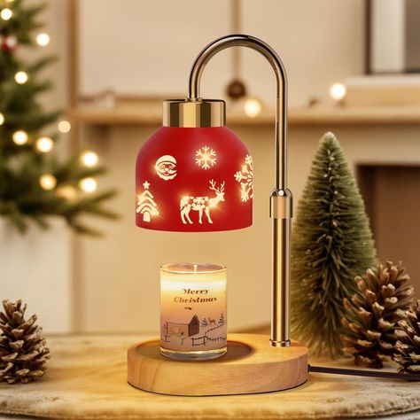 Loowoko Candle Warmer Lamp, Timable & Dimmable Wax Melter Gift! - Toptier Blog Aisle Candles, Gifts For New Home, Candle Warmer Lamp, Traditional Candles, Wax Melt Warmer, New Home Decor, Candle Warmer, Scented Wax Melts, Christmas Table Settings