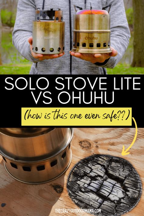 backpacking stove reviews solo stove lite vs ohuhu Camp Stove, Solo Stove, Mini Grill, Stoves Cookers, Backpacking Stove, Solo Camping, Roasting Marshmallows, Backpacking Tips, Wood Patio