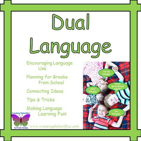 Dual Language Spanish, Learning A Second Language, English Home, A Family Of Four, Dual Language, Spanish Language Learning, Spanish English, Family Of Four, Create Memories