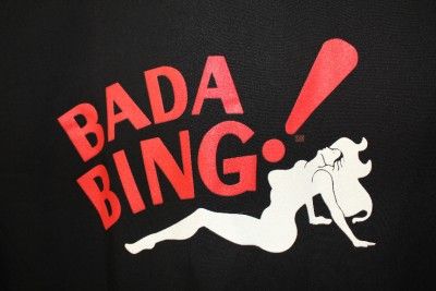 Bada bing Bada Bing Sopranos, Sopranos Poster, Ladies Bar, Club Tshirt, Bada Bing, Wise Guys, Tony Soprano, Good Cigars, Retro Tee