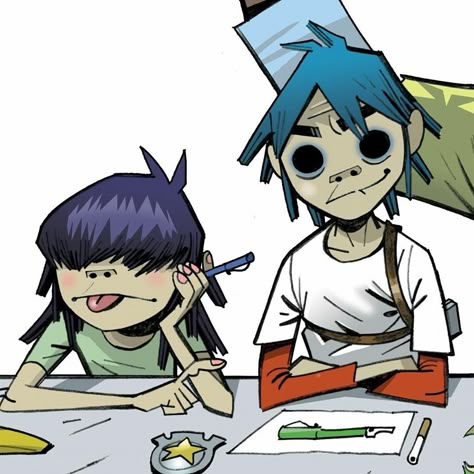 Gorillaz 2d, 2d Gorillaz, Gorillaz Noodle, Oh My God, Gorillaz, My God, I Forgot, Oh My, Orange