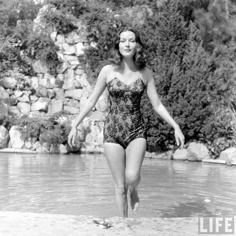 Hazel Brooks Hazel Brooks, Vintage Hollywood Glamour, Classic Actresses, Vintage Swimwear, Female Actresses, Vintage Star, Old Hollywood Glamour, Golden Age Of Hollywood, Vintage Pinup