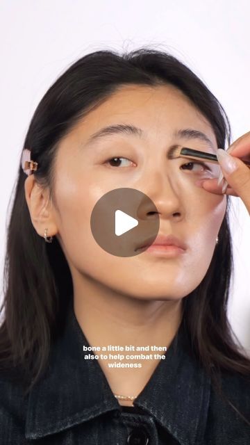 Judy Lim on Instagram: "How to contour Asian or Ethnic nose shapes! There is no one size fits all for how fo contour but if your nose shares similar features this is fhe tutorial for you!   #nosecontour #nosecontourtutorial #contourtutorial #contouring #makeuptutorial #asianmakeuptutorial #ethnicnose" Asian Nose Contouring, Contour For Asian Face, Contour Makeup Asian Faces, Asian Face Contour, How To Contour Asian Nose, Contour Asian Nose, Asian No Makeup, Asian Nose Contour, Contour Asian