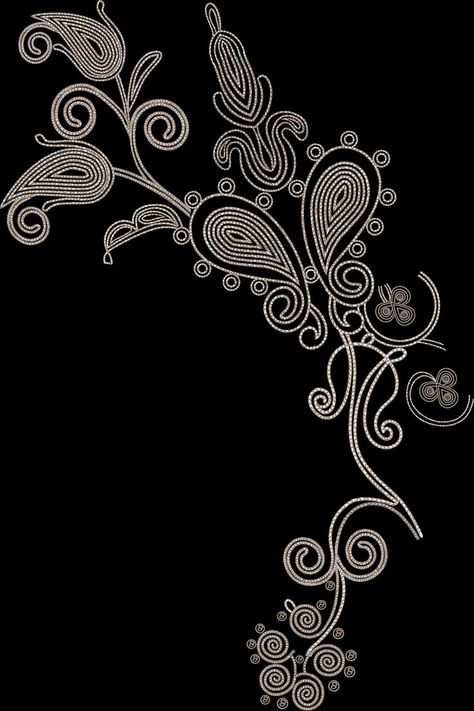 Paisley Motif Embroidery, Beautiful Flower Drawings, Design Pattern Art, Flower Drawing Design, Print Design Art, Black And White Art Drawing, Textile Prints Design, Paisley Art, Abstract Pattern Design