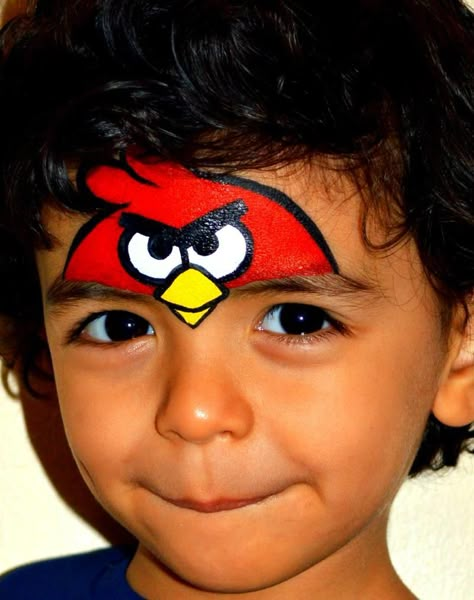 Bird Face Paint, Easter Face Paint, Easy Face Painting Designs, Face Painting Ideas, Face Painting For Boys, Cheek Art, Baby Kostüm, Face Painting Easy, Kids Face Paint