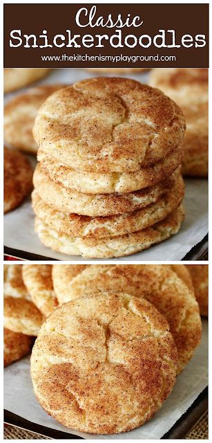 Cookies Recipes Healthy, Christmas Cookie Trays, Snickerdoodle Cookies Easy, The Kitchen Is My Playground, Chocolate Chip Cookies Recipes, Amazing Cookie Recipes, Cookies Best, The Best Cookie Recipes, Snickerdoodle Recipe