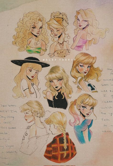 Taylor Swift Fanart, Birthday Taylor Swift, Alef Vernon, Taylor Swift Drawing, Drawing Ideas Easy, Estilo Taylor Swift, Taylor Swift Cute, Taylor Swift Posters, All About Taylor Swift