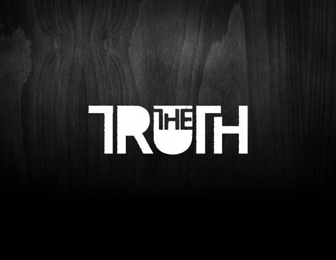 The Truth band Logo - jason cook Book Cover Typography, Truth Logo, Cover Typography, Typography Book Cover, Typography Book, Typography Alphabet, Font Graphic, Best Free Fonts, Band Logo