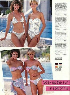 90s Female Fashion, Priscilla Barnes, Early 90s Fashion, 70s 80s Fashion, Makeup And Hairstyles, Retro Swimwear, Love Series, Early 90s, Bra Panty