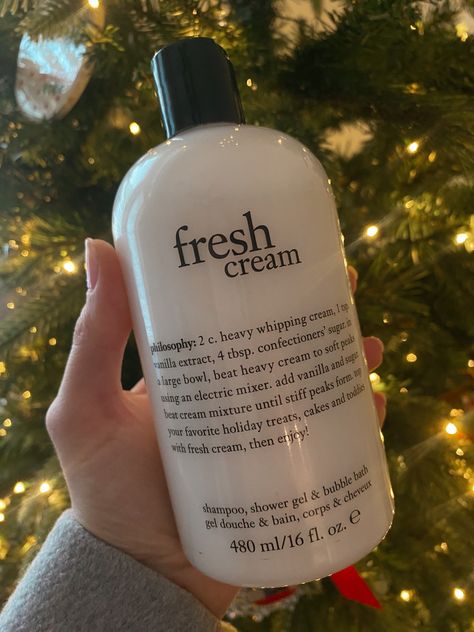 Philosophy Body Wash Fresh Cream, Philosophy Body Wash Fall, Best Philosophy Body Wash, Fresh Cream Body Wash, Body Wash Scent Ideas, Fresh Body Wash, Philosophy Aesthetic Body Wash, Fresh Cream Philosophy, Philosophy Body Wash Aesthetic