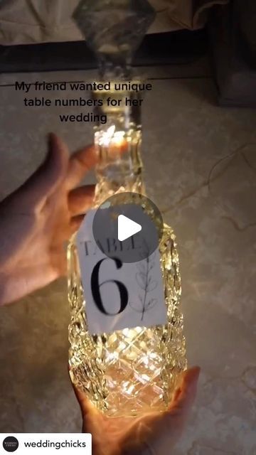 The Spillway on Instagram: "#repost via  @weddingchicks 
“You can have a fantastic wedding on a budget by crafting some items, such as the table numbers—check this video for inspiration! 😉 
Repost from @ancabadonka on TT
.
.
.
.
.
.
.
.
#diy #diywedding #tablenumbers #weddingdetails #wedding #weddingday #weddinginspiration #weddingideas #weddingplanning #weddingdetails" Diy Table Numbers Wedding, Diy Wedding Table Numbers, Table Numbers Wedding Diy, Diy Table Numbers, Wedding On A Budget, Wedding Table Numbers, Diy Table, Budget Wedding, Instagram Repost