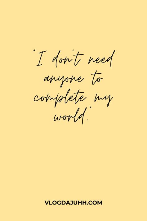 August 15th, known as Singles Day, is a time to celebrate self-love and reflect on the importance of being well with oneself before anything else. In this article, we’ll explore the beauty of solitude, delve into inspiring quotes that celebrate self-love, and discover how these quotes can motivate, inspire, and strengthen self-esteem. After all, true happiness starts within each of us. Quotes For Singles, Esteem Quotes, I Dont Need Anyone, Single Quotes, True Happiness, Self Esteem Quotes, Singles Day, Time To Celebrate, Inspiring Quotes