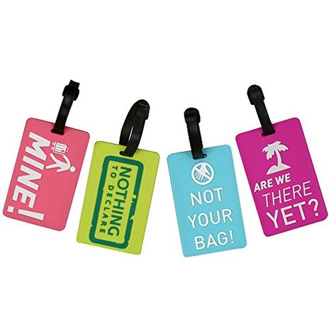 Funny Luggage Tags, Tags Ideas, Tag Ideas, Luggage Labels, Baggage Claim, Travel Luggage Tag, Keychain Bag, Funny Messages, Bag Tag