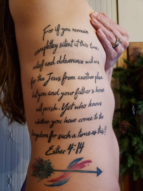 Esther Tattoo Bible, Esther 4:14 Tattoo, Esther Tattoo, Quality Quotes, Jesus Return, Chinese Symbols, Idea Board, Holiday Humor, First Tattoo