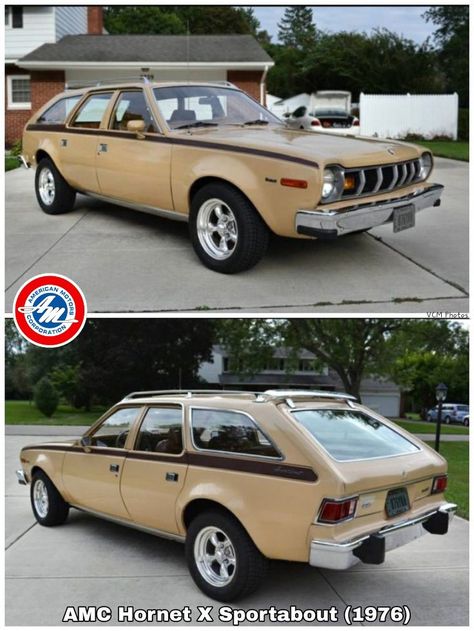 #AMC HORNET C(1976) Amc Hornet, Station Wagon Cars, American Motors Corporation, Hatchbacks, Wagon Cars, Station Wagons, American Classic Cars, Full Throttle, American Motors