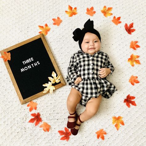 Fall Photoshoot Babygirl, September Baby Milestone Pictures, Fall Monthly Baby Photos, September Baby Pictures, September Baby Photoshoot, November Monthly Baby Photos, September Photoshoot Ideas, Baby Fall Photoshoot, Baby Monthly Photo Ideas