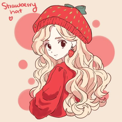 Strawberry Drawing, Anime Hands, Person Drawing, Disney Princess Fashion, Characters Inspiration Drawing, Anime Base, Dessin Adorable, Animated Drawings, Sketchbook Inspiration