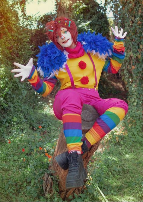 Laughing Jack Colorful, Rainbow Laughing Jack, Laughing Jack Cosplay, Ugly Clowns, Jack Creepypasta, Creepypasta Cosplay, Ticci Toby, Ben Drowned, Cosplay Cute