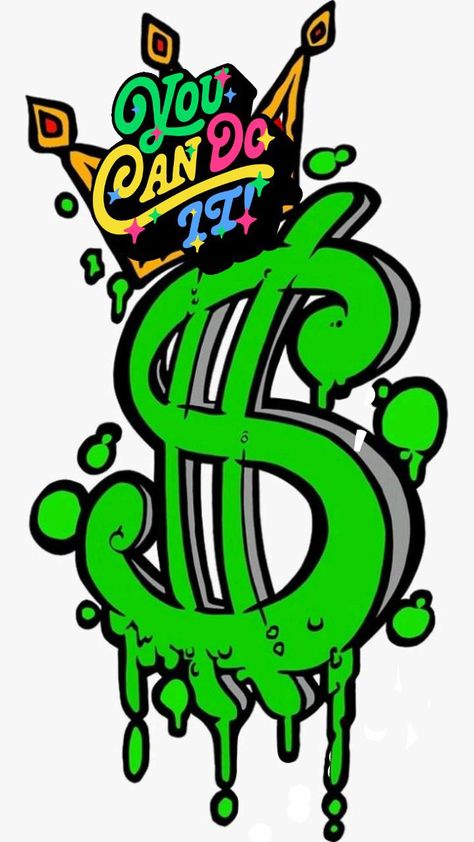 Font Graffiti, Cash Is King, Alphabet Graffiti, King Sticker, Drawing Graffiti, Graffiti Logo, Graffiti Lettering Fonts, Graffiti Doodles, Tattoo Lettering Fonts