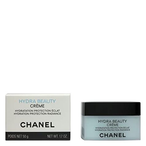 CHANEL Hydra Beauty Creme 50g Chanel Hydra Beauty Creme, Chanel Creme, Chanel Hydra Beauty, Organization Makeup, Makeup Tips For Older Women, Luxury Beauty Products, Cosmetics Ingredients, Moisturizing Body Lotion, First Aid Beauty