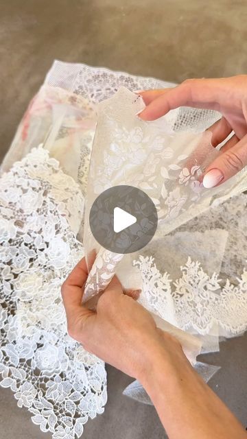 Lace Tuile Recipe, Wafer Paper Lace, Cornelli Lace Cake Design, How To Make Edible Lace For Cakes, Edible Fabric, Lace Molds For Cakes, Edible Lace Cake Design, Fondant Lace, Sugar Lace