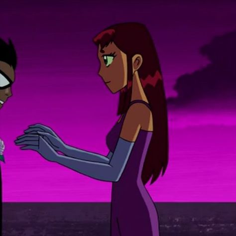 Cute cartoon matching icon pfp's starfire and robin Matching Pfp Teen Titans, Teen Titans Matching Pfp, Old Teen Titans, Uk Icon, Robin Starfire, Teen Titans Robin, Starfire And Raven, Original Teen Titans, Duos Icons