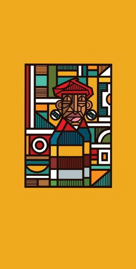 African Graffiti Art, South African Pattern Design, Afrocentric Art Painting, South African Wallpaper, African Art Paintings Culture, South African Patterns, African Graffiti, African Illustration, African Logo