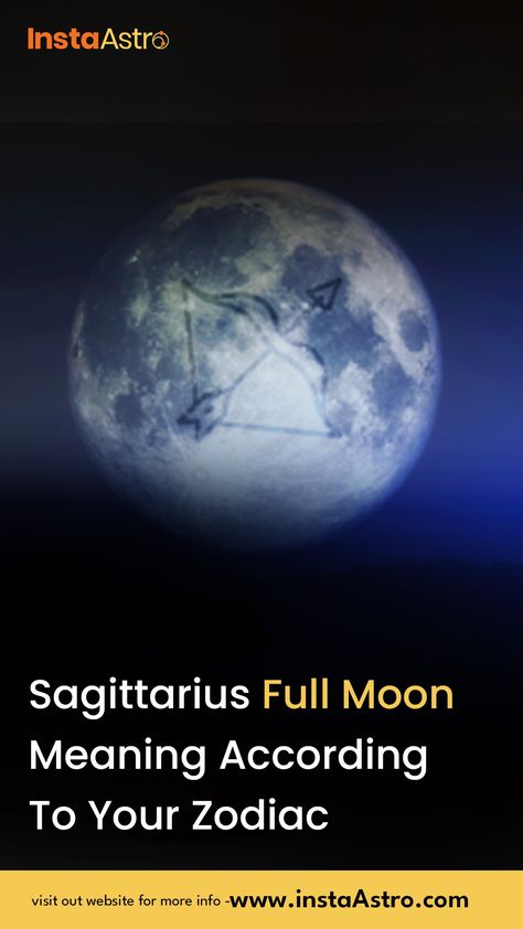 A full moon in Sagittarius can bring a sense of adventure and a desire to explore new ideas and experiences. This full moon also brings a sense of optimism and a sense of hope. It makes the natives focus on positive aspects, impacts and changes in life rather than ever focusing on the negative aspects or changes. #sagittarius #fullmoon #zodiac Full Moon In Sagittarius 2024, Full Moon Meaning, Full Moon In Sagittarius, Focus On Positive, Moon In Sagittarius, Changes In Life, Moon Meaning, Positive Aspects, Different Zodiac Signs