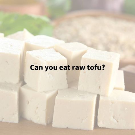 Raw Tofu Recipes, Raw Tofu, Vegan Protein Sources, Tofu Dishes, Extra Firm Tofu, Recipe 30, Tofu Recipes, Vegan Protein, Homemade Ice