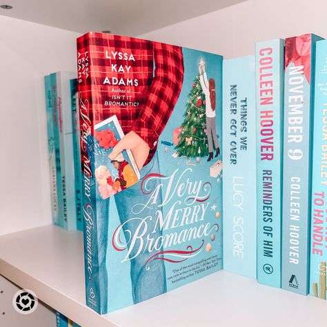 A Very Merry Bromance Book, Christmas Romance Books, Kay Adams, November Books, Grumpy Sunshine, 5 Spice, Book Reading Journal, Romance Series Books, Contemporary Romance Books