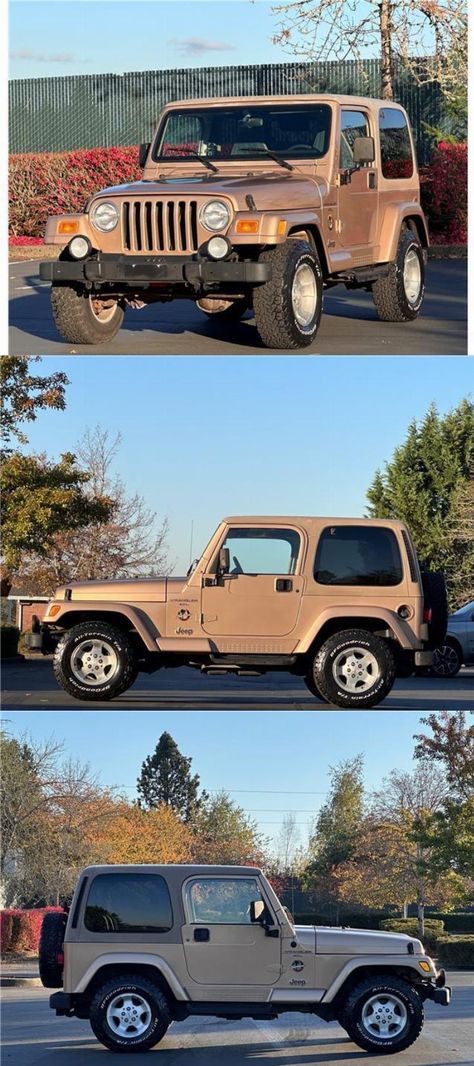 2000 Jeep Wrangler Sahara 2000 Jeep Wrangler, Used Jeep Wrangler, Used Jeep, Wrangler Sahara, Jeep Wrangler Sahara, Rear Differential, Sports Bar, Engine Types, Vroom Vroom