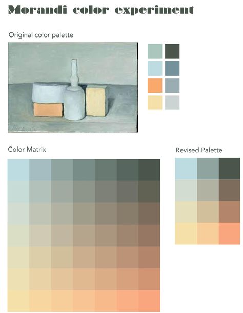 Giorgio Morandi color palette could easily do this through photoshop Chill Color Palette, Photoshop Color Palette, Morandi Watercolors, Morandi Color Palette, Morandi Landscape, Giorgio Morandi Drawing, Daido Moriyama Color, Italian Color Palette, Urban Color Palette