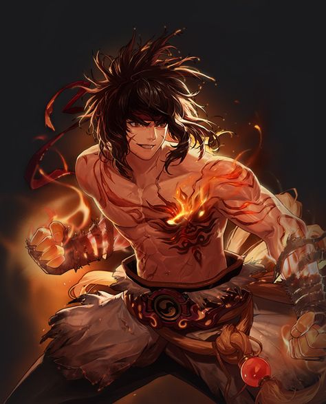 Fantasy Martial Artist, Martial Artist Art, Martial Artist Oc, Anime Martial Artist, Martial Artist Character Design, Dragon Monk, Chinese Fighter, Dungeon Fighter Online, Dungeon Fighter