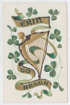 Ireland Tattoo, Irish Symbols, Irish Harp, Irish Tattoos, Erin Go Bragh, Celtic Fc, Irish Culture, Irish Pride, Irish Eyes