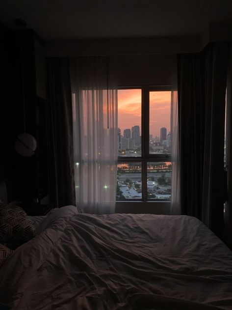 Windows To The Soul, Apartment View, Comfy Bedroom, Dark Bedroom, Lashes Mascara, Apartment Aesthetic, Apartment Life, Clothes And Shoes, Shoes And Boots